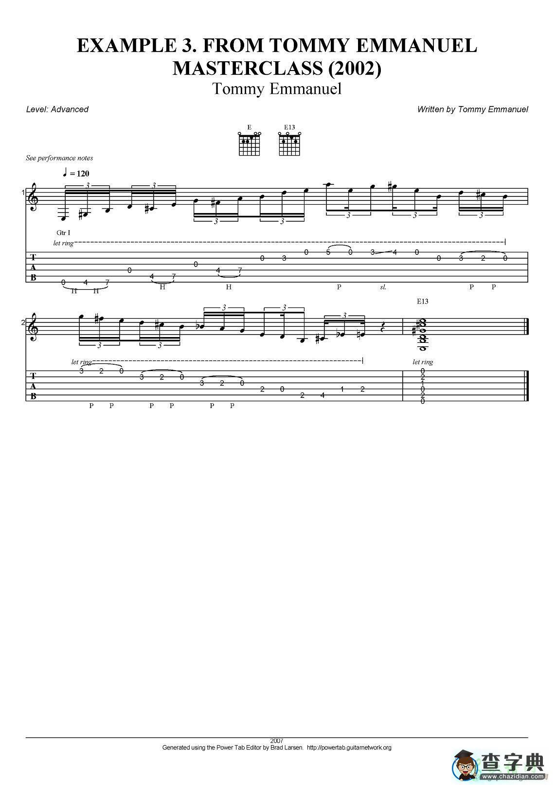 masterclass example