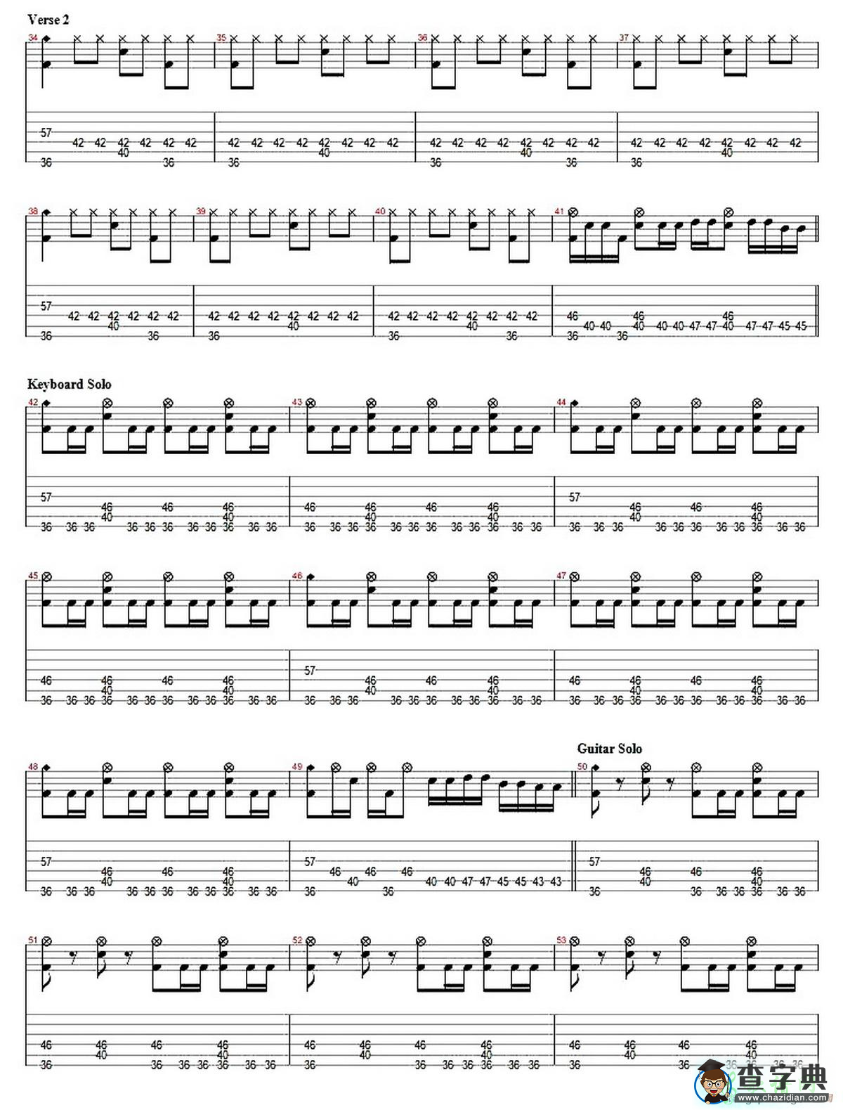 Venus In The Morning指弹吉他谱