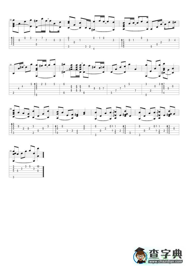 I Believe（指弹）吉他谱