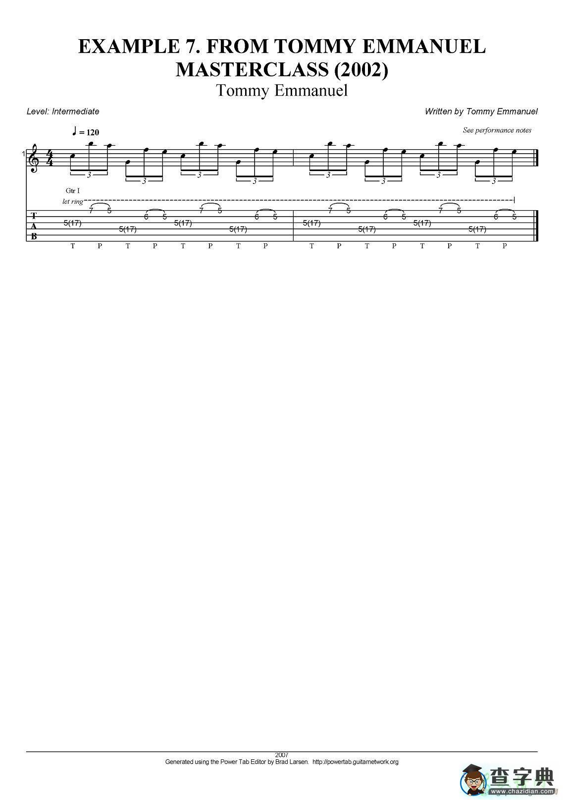 masterclass example