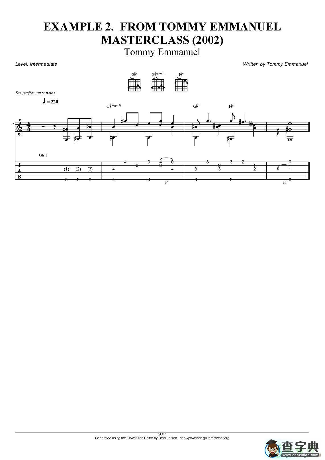 masterclass example