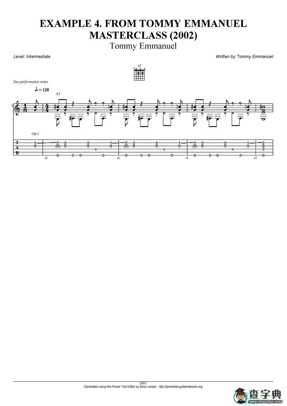 masterclass example