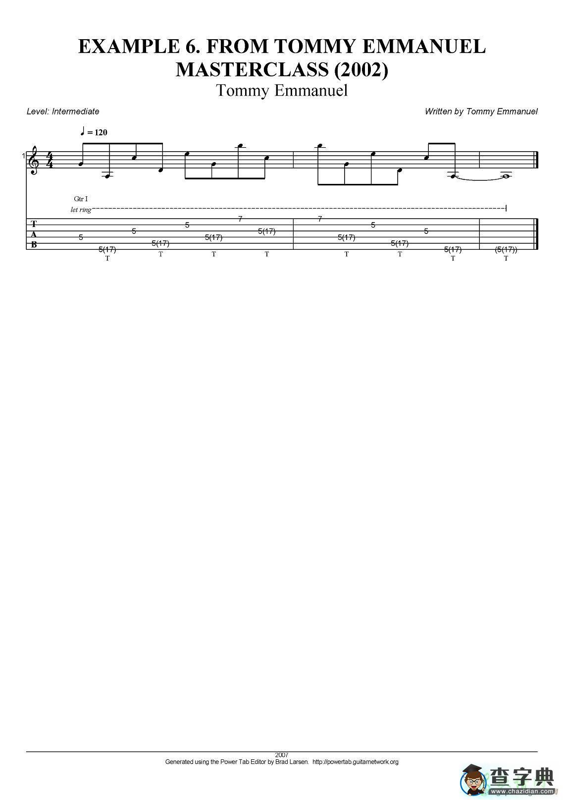 masterclass example