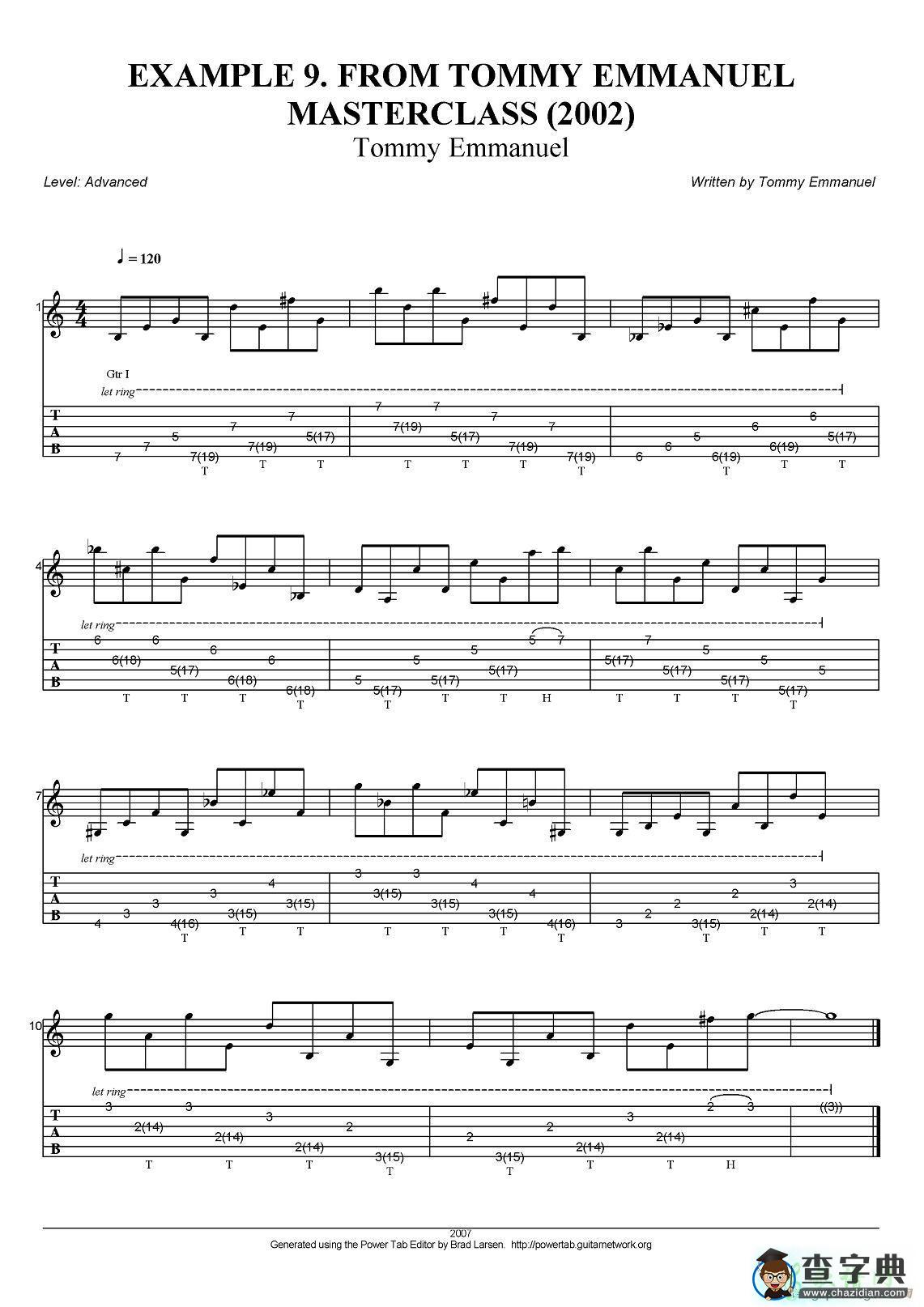 masterclass example