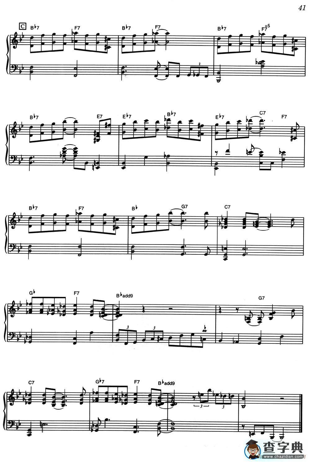 Dannys Blues（《海上钢琴师》选曲）钢琴谱