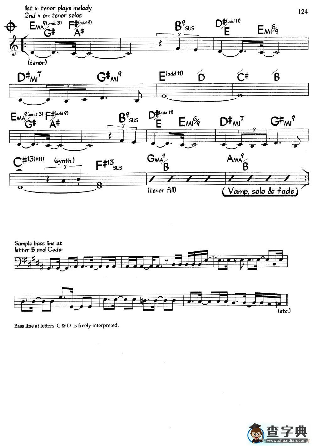 Freedomland（爵士钢琴曲）钢琴谱