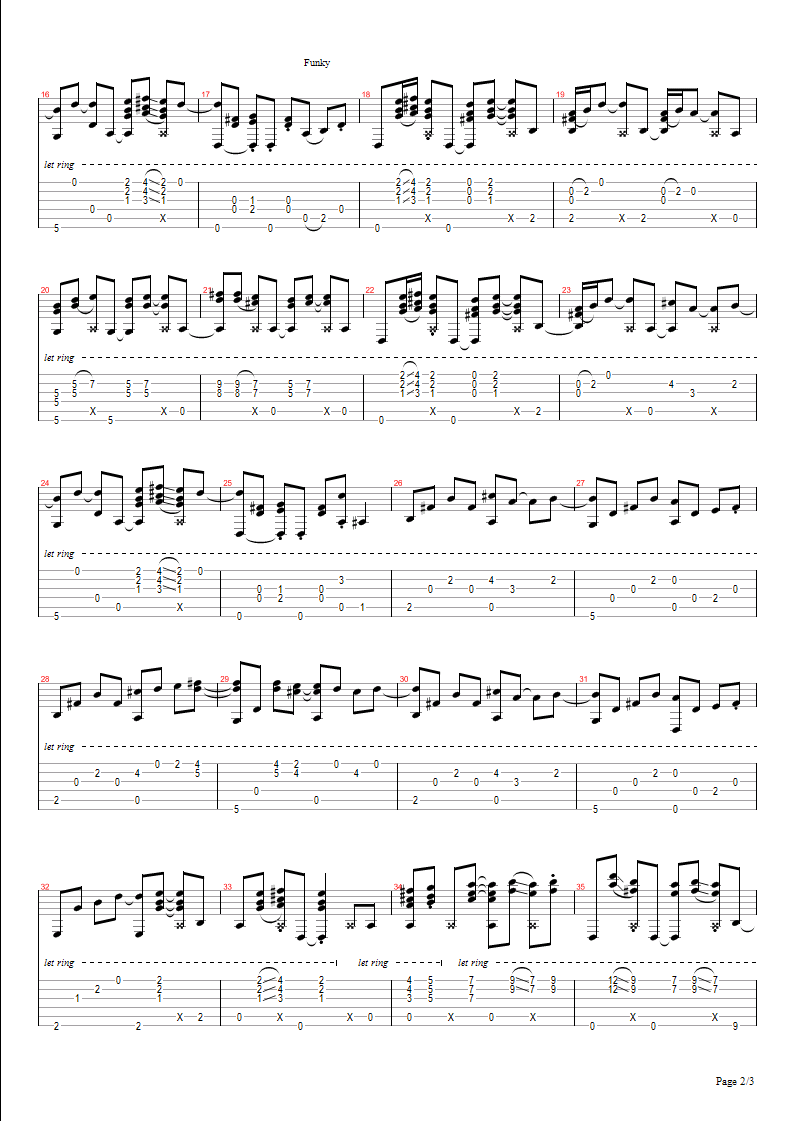 Eternal古典吉他谱