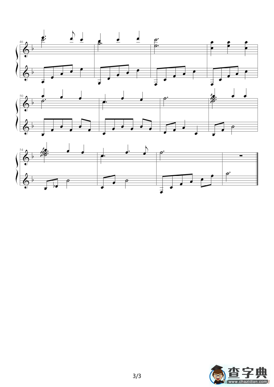 Firefly The Memory Of Short Summer Night钢琴谱