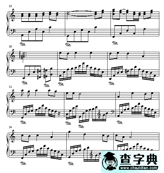 渡情简谱_渡情曲谱