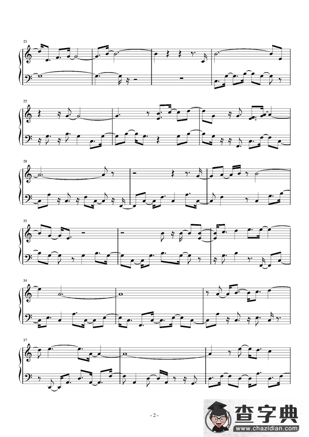 UserSong2钢琴谱