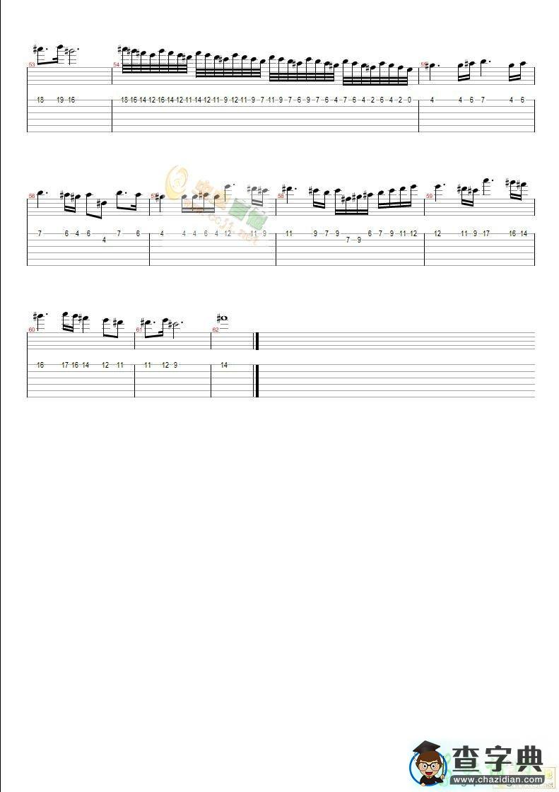 亡灵序曲简谱_亡灵序曲单双手简谱