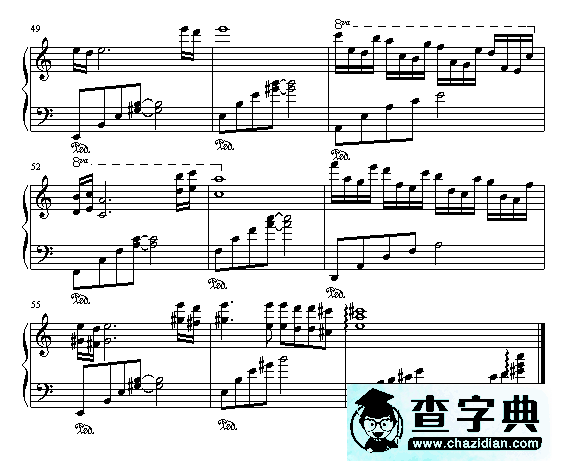 渡情简谱_渡情曲谱