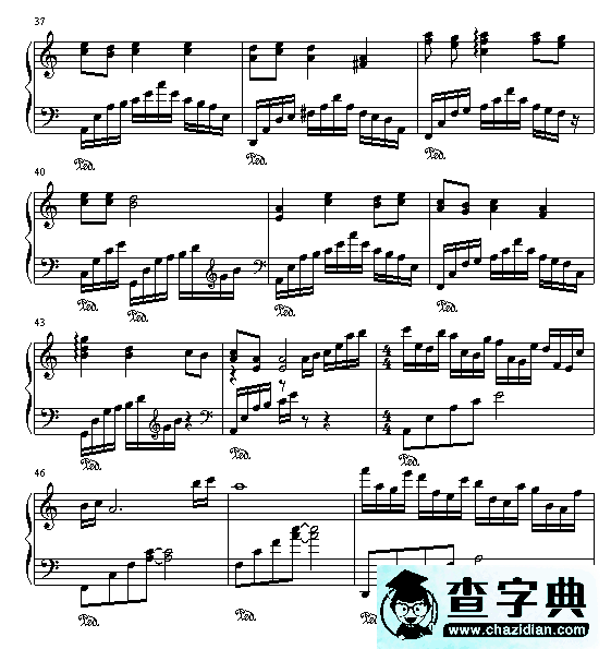 渡情简谱_渡情曲谱