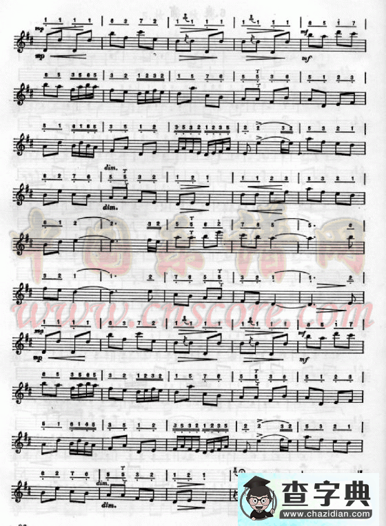 良宵简谱_良宵曲谱下载