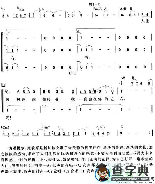 阳光总在风雨后简谱_许美静阳光总在风雨后歌谱下载