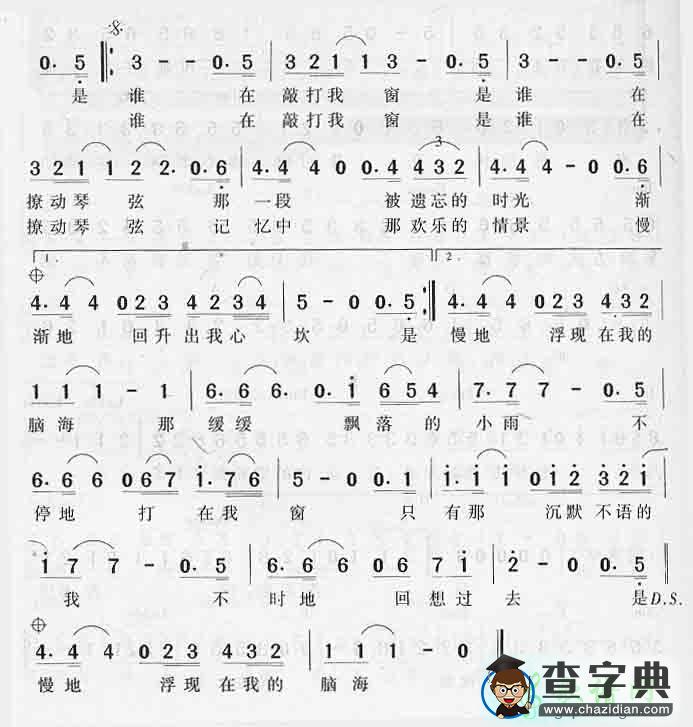 被遗忘的时光歌谱被遗忘的时光简谱