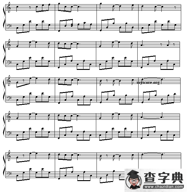 钢琴公主的浪漫钢琴：敞开心扉钢琴谱