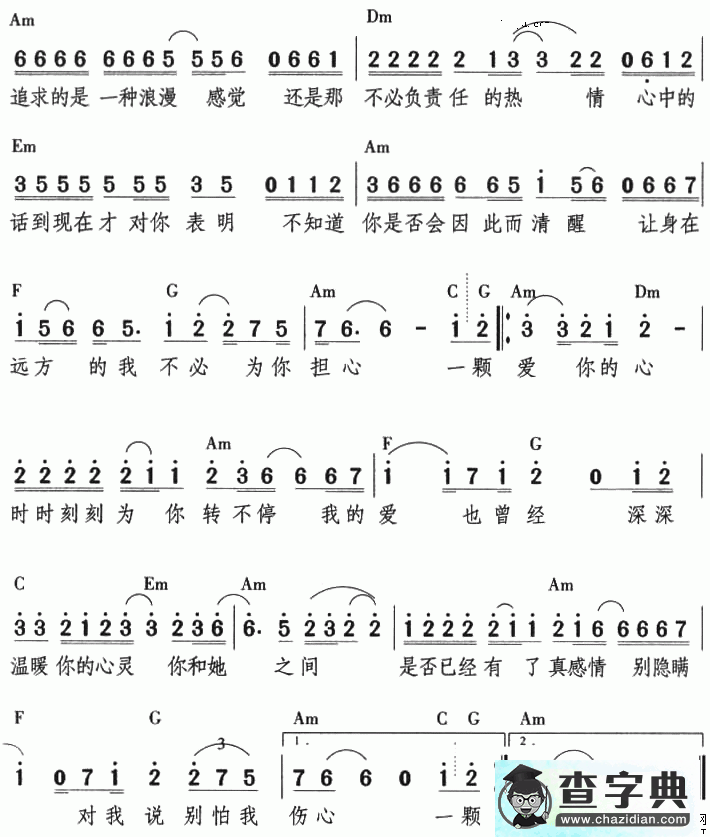 别怕我伤心简谱_张信哲别怕我伤心曲谱