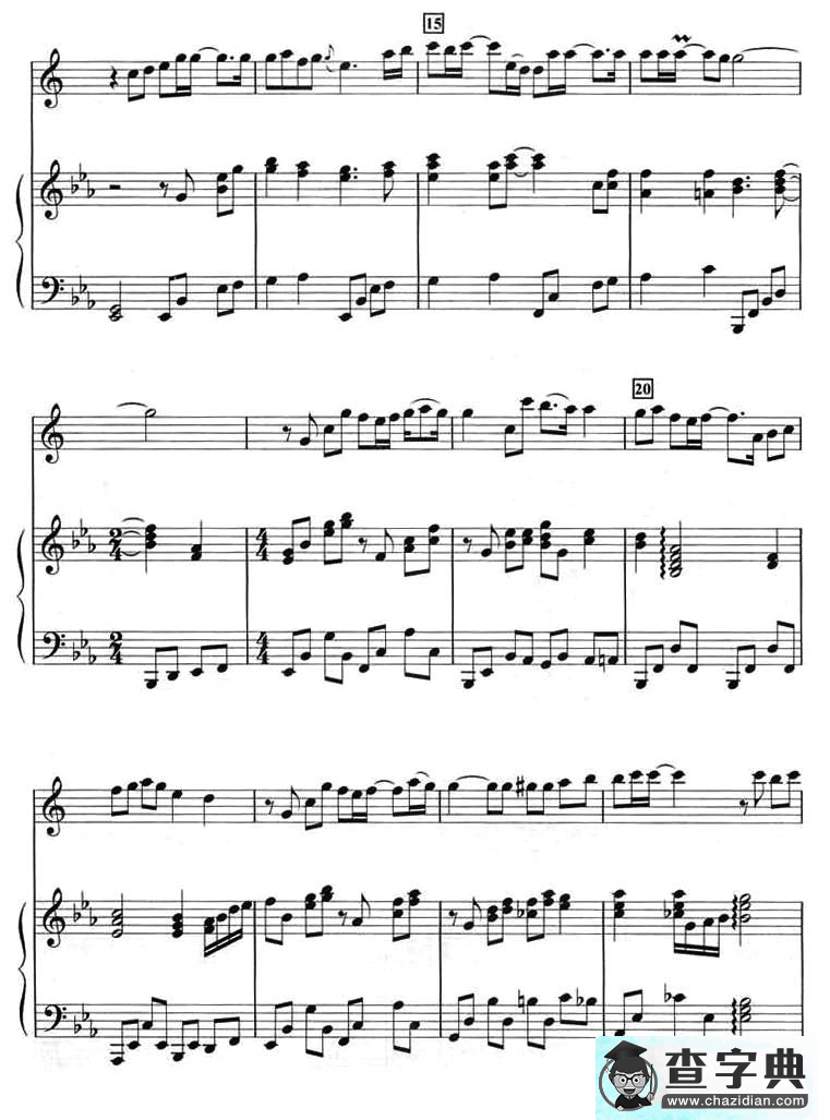 I Believe（萨克斯+钢琴伴奏）