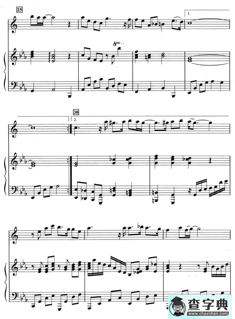 I Believe（萨克斯+钢琴伴奏）