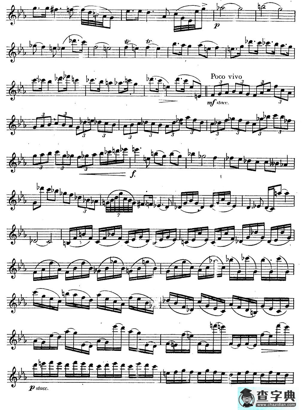 奇特克-萨克斯练习曲之16（ETUDY PRO SAXOPHON - FR Z