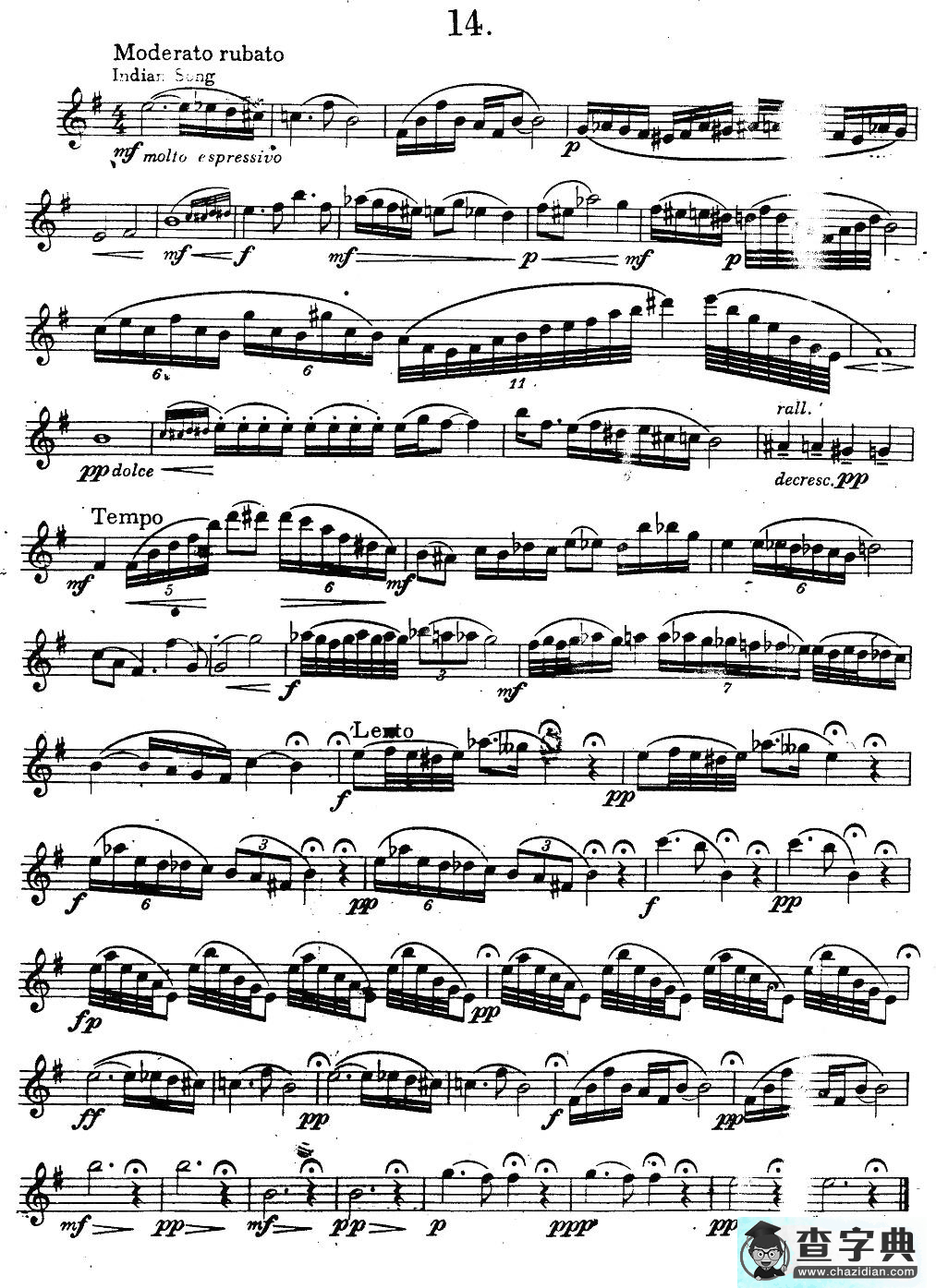 奇特克-萨克斯练习曲之14（ETUDY PRO SAXOPHON - FR Z
