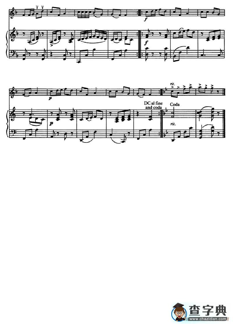 Longford Tune and ‘I Have a Bonnet’ （爱尔兰曲调）