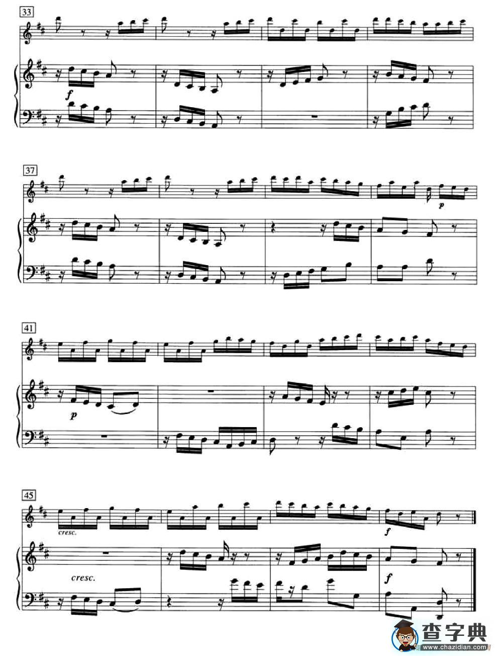 Moto Perpetuo （加拿大小提琴考级·第四级）