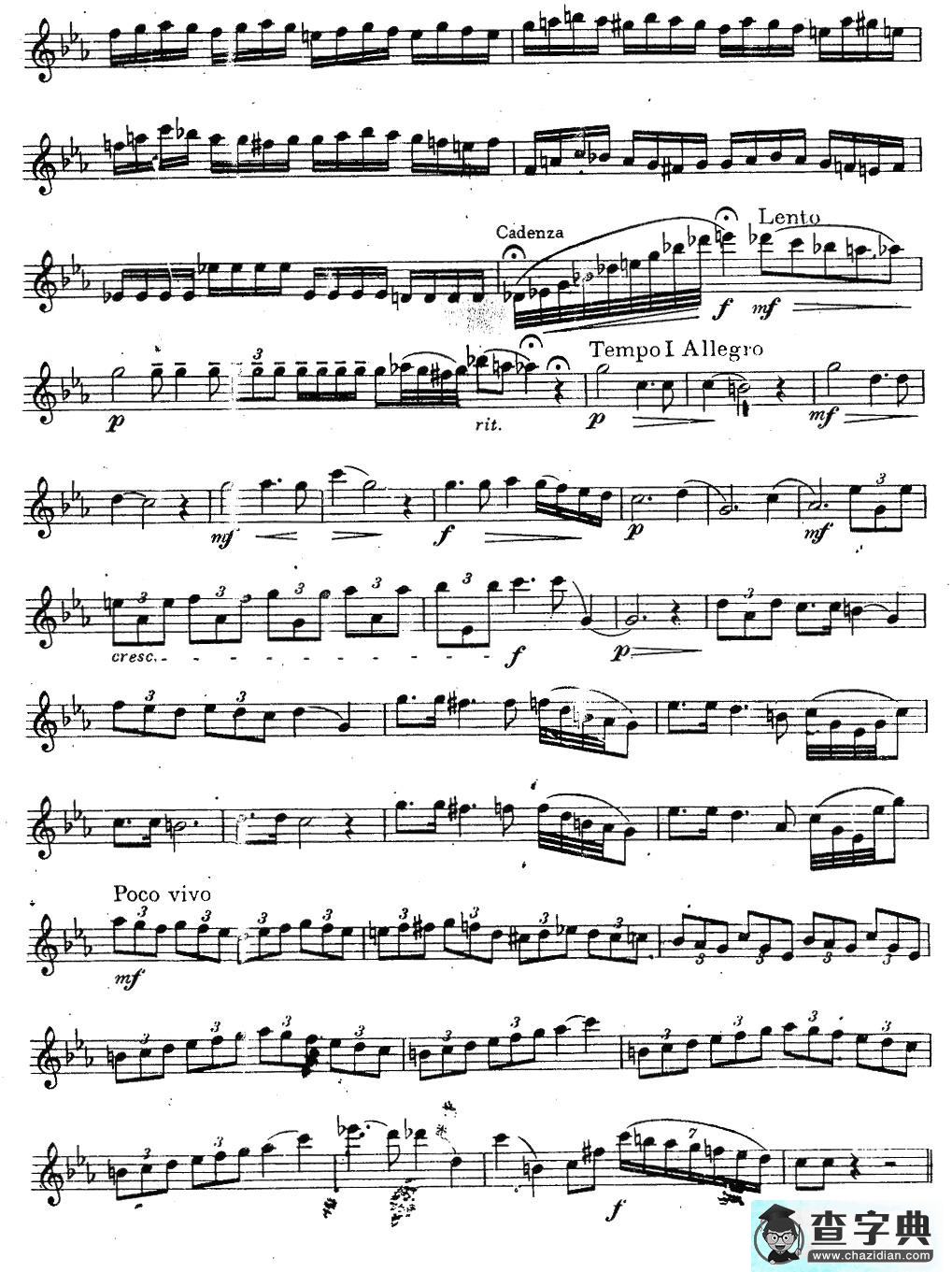 奇特克-萨克斯练习曲之16（ETUDY PRO SAXOPHON - FR Z