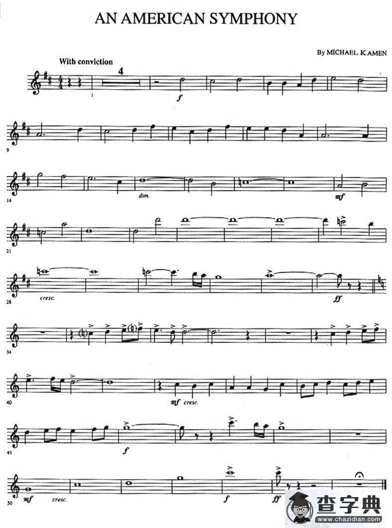 AN AMERICAN SYMPHONY