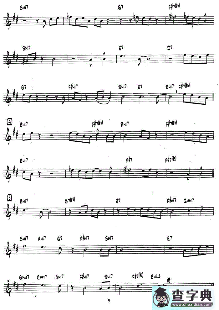FUNKY（15首爵士练习曲之3）