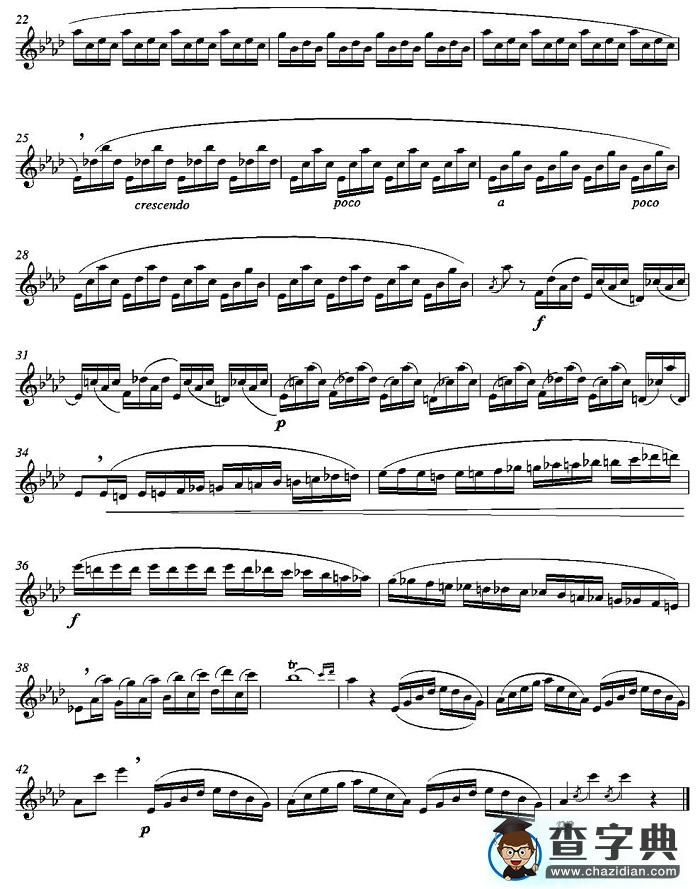 18 Exercicios ou Estudos de Marcel Mule - Enelruy Lira（马瑟·穆勒18首练习曲—9）