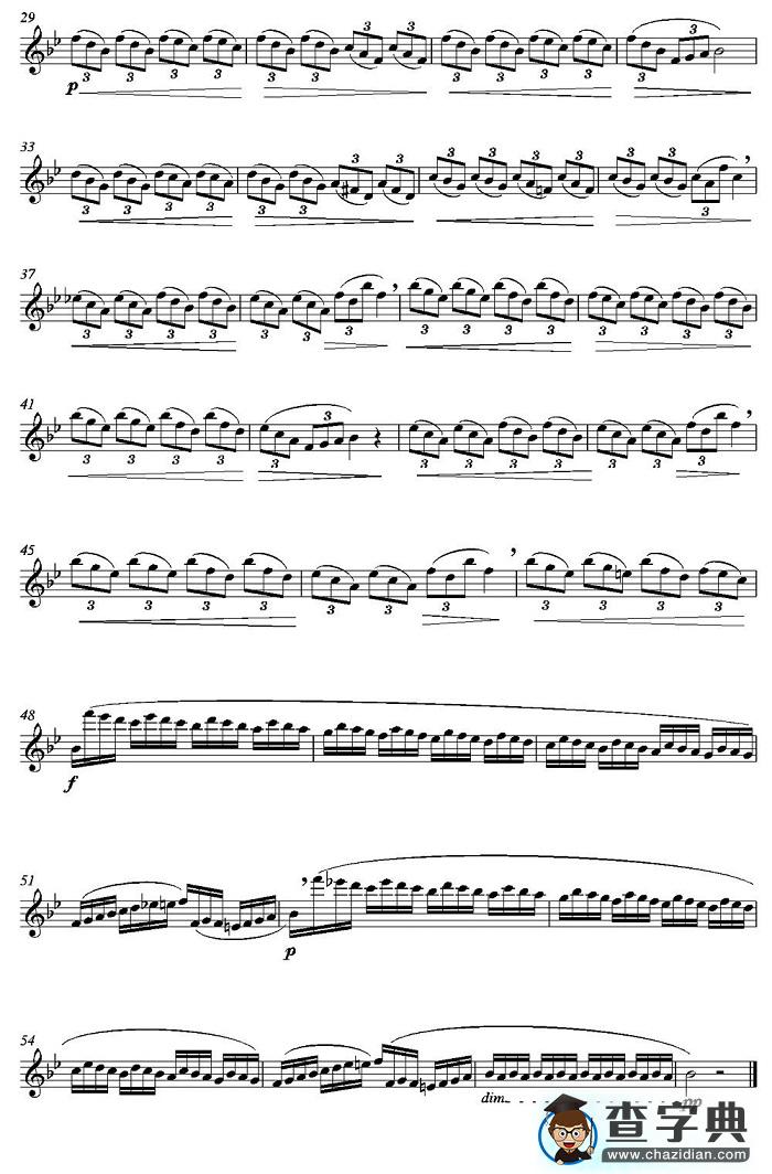 18 Exercicios ou Estudos de Marcel Mule - Enelruy Lira（马瑟·穆勒18首练习曲—5）