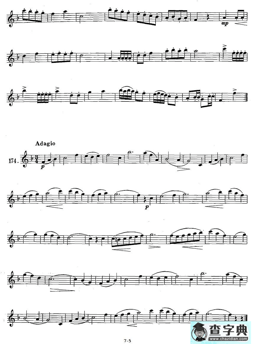 萨克斯练习曲合集（1—28）断音练习