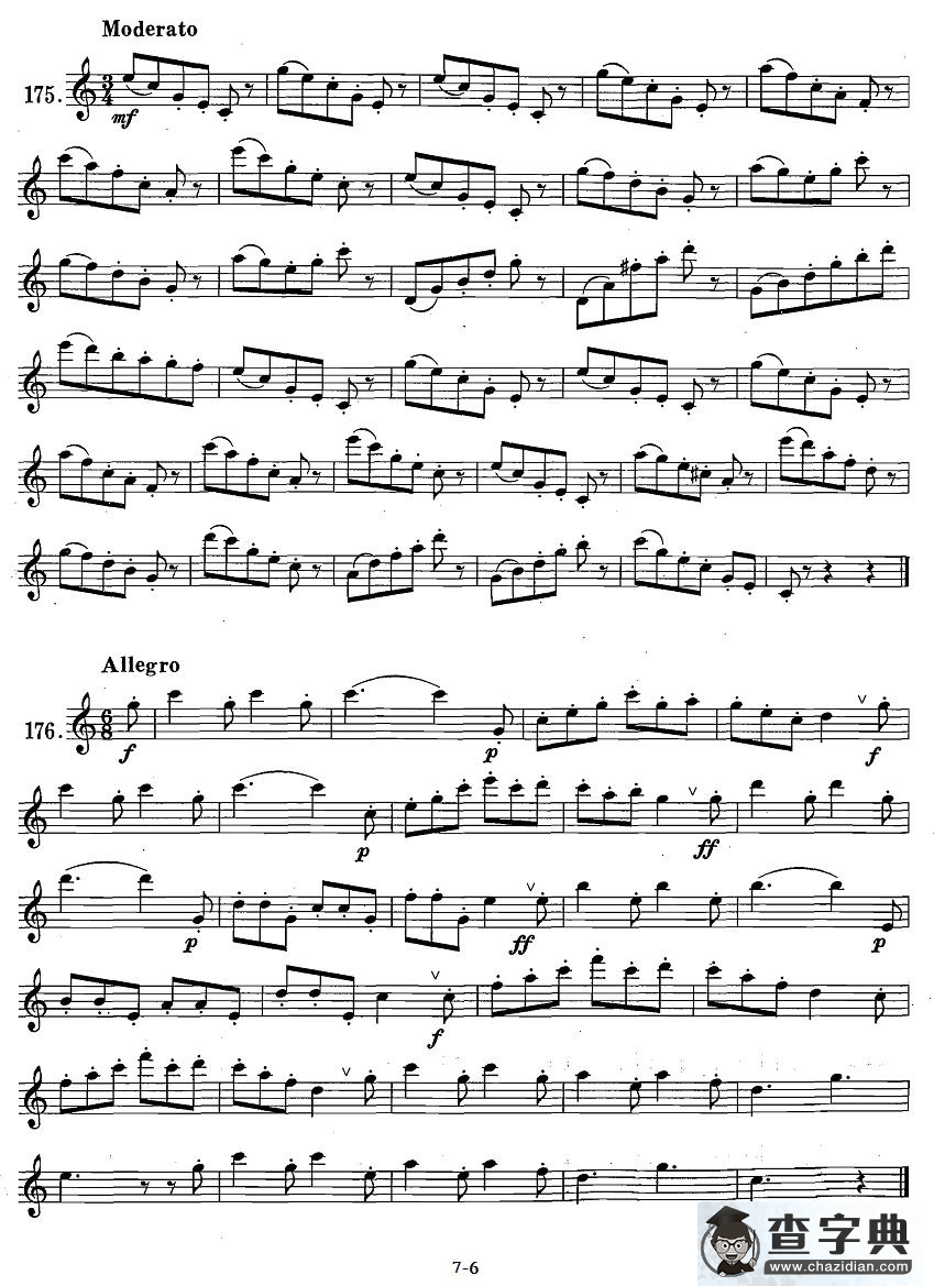 萨克斯练习曲合集（1—28）断音练习