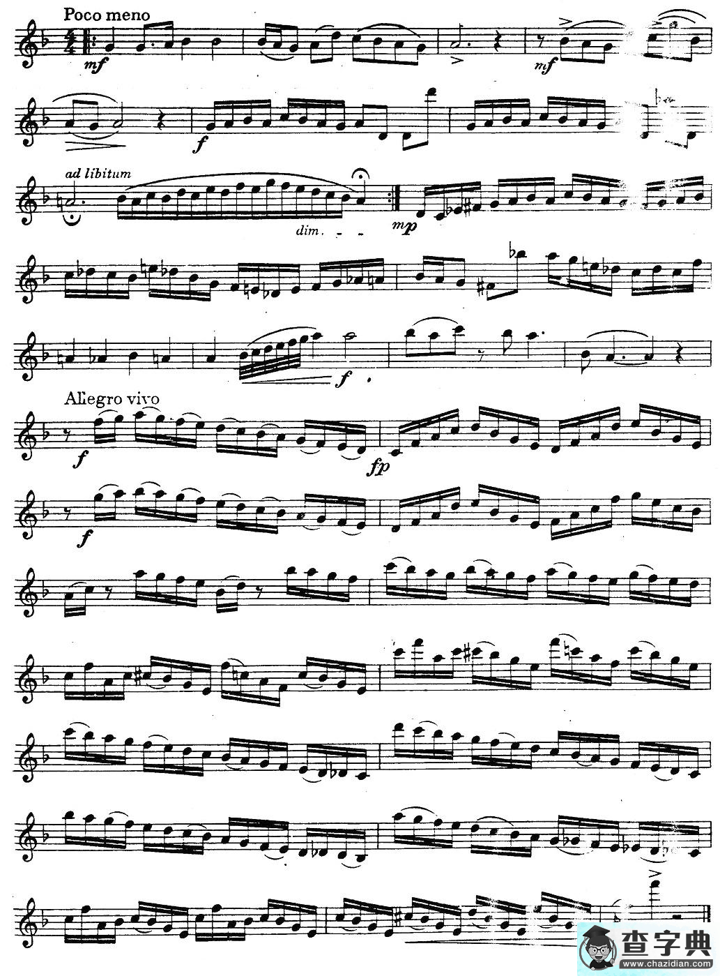 奇特克-萨克斯练习曲之11（ETUDY PRO SAXOPHON - FR Z