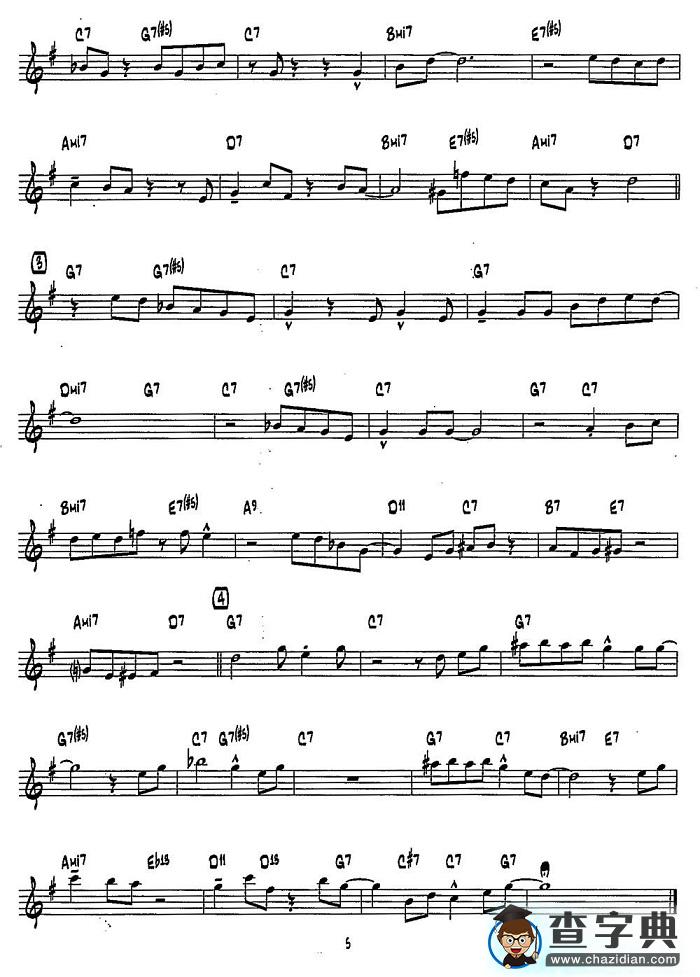 BLUES1（15首爵士练习曲之1）