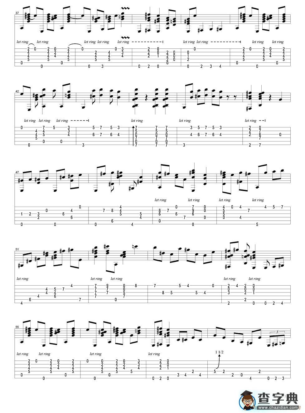 tommy emmanuel：ol brother hubbard version-2（指弹吉他）吉他谱