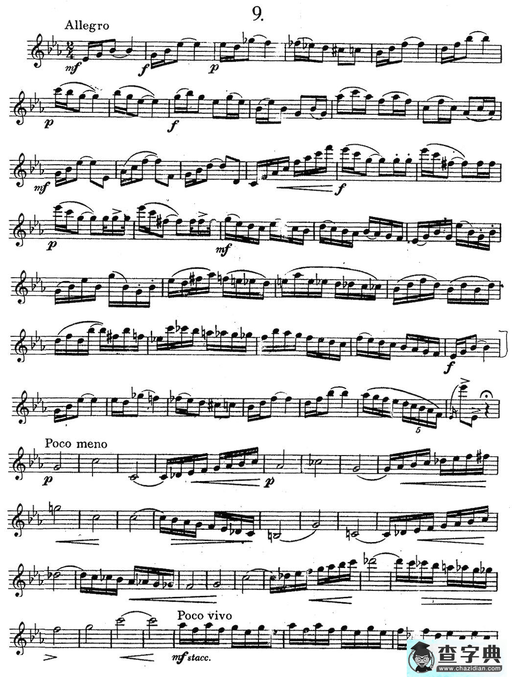 奇特克-萨克斯练习曲之九（ETUDY PRO SAXOPHON - FR