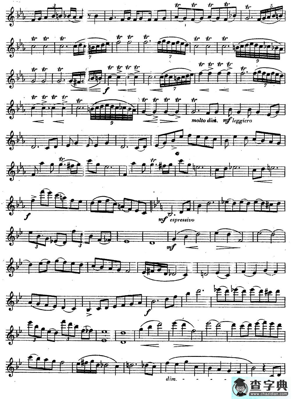 奇特克-萨克斯练习曲之17（ETUDY PRO SAXOPHON - FR Z
