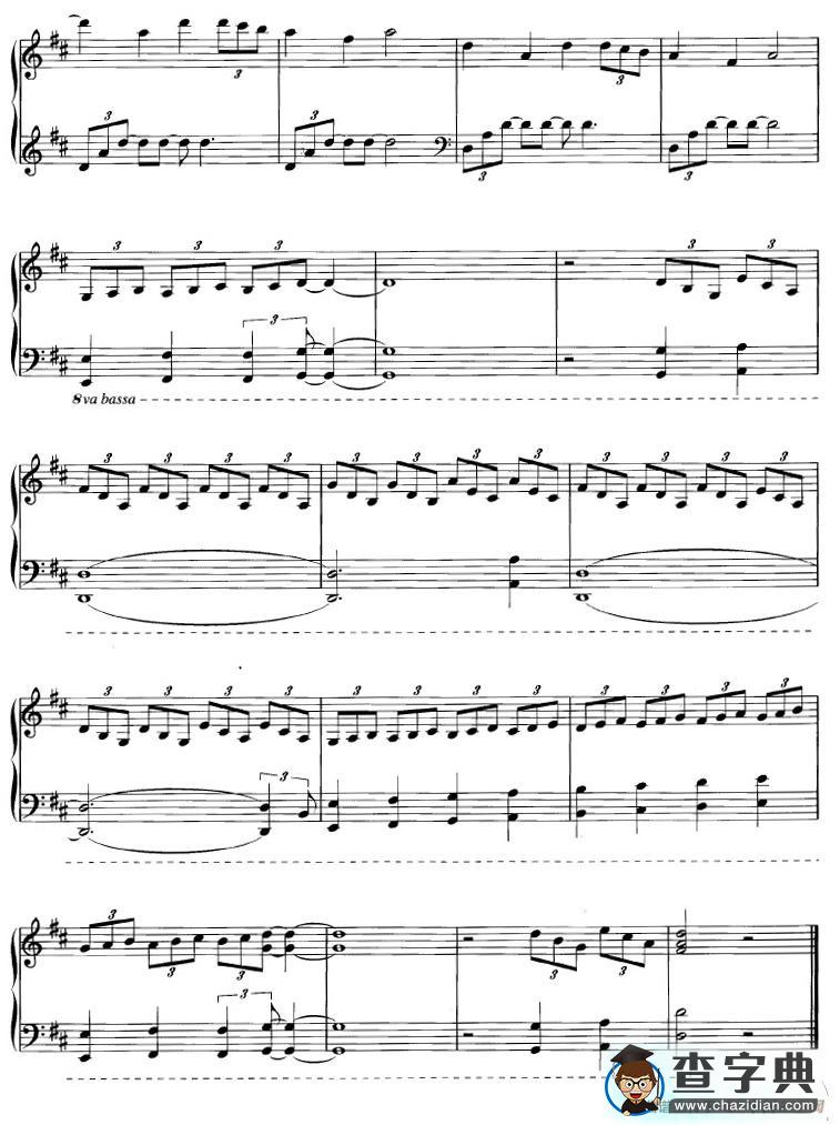 Prelude To The Dance钢琴谱