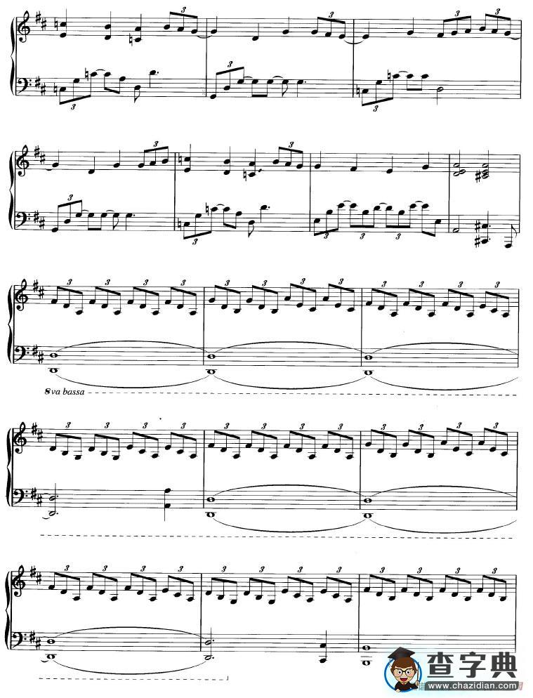 Prelude To The Dance钢琴谱