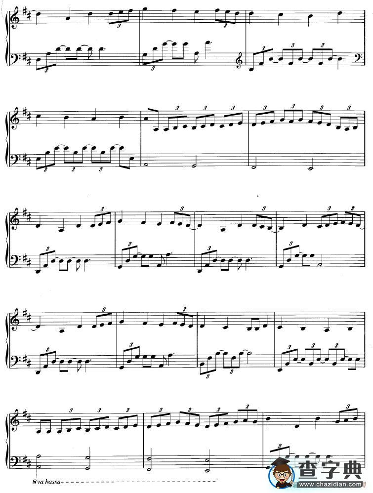 Prelude To The Dance钢琴谱