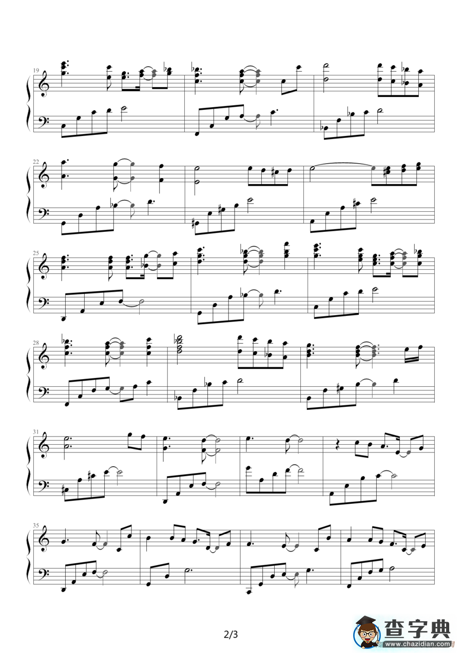 Tears（电视剧《玻璃鞋》插曲）钢琴谱
