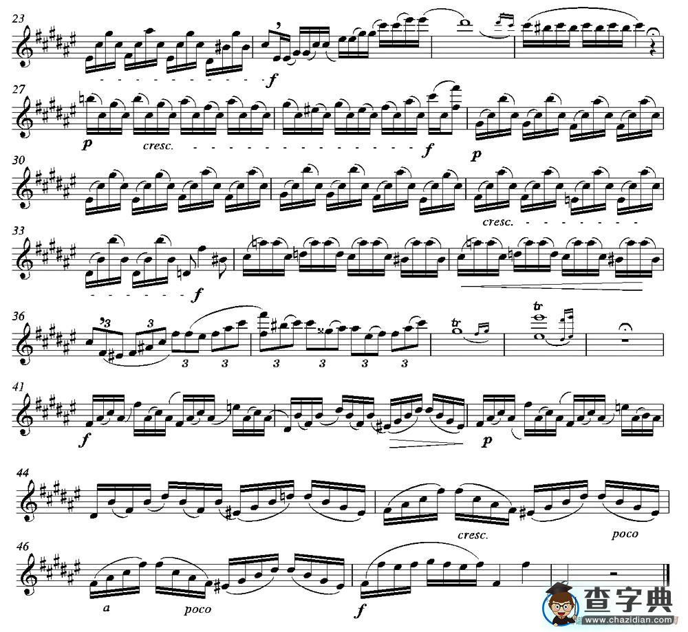 18 Exercicios ou Estudos de Marcel Mule - Enelruy Lira（马瑟·穆勒18首练习曲—18）萨克斯谱