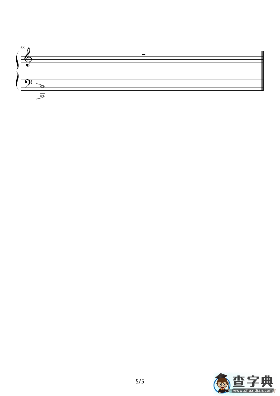 猴子圆舞曲钢琴谱