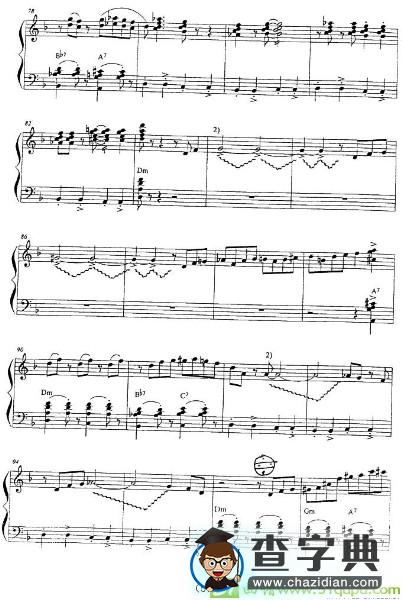回旋低音手风琴谱