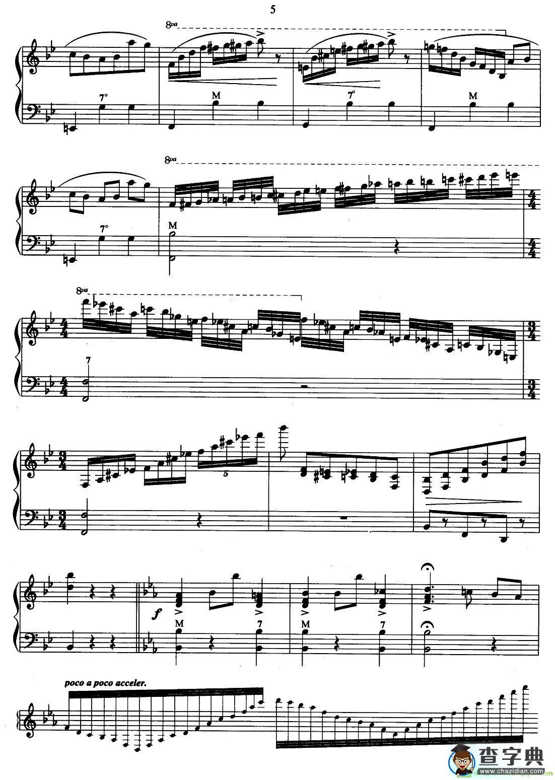 春之声圆舞曲手风琴谱([俄]作曲)