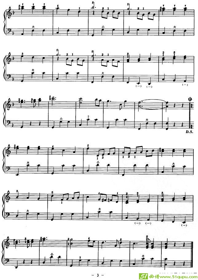 青年圆舞曲手风琴谱(杜鸣心作曲)