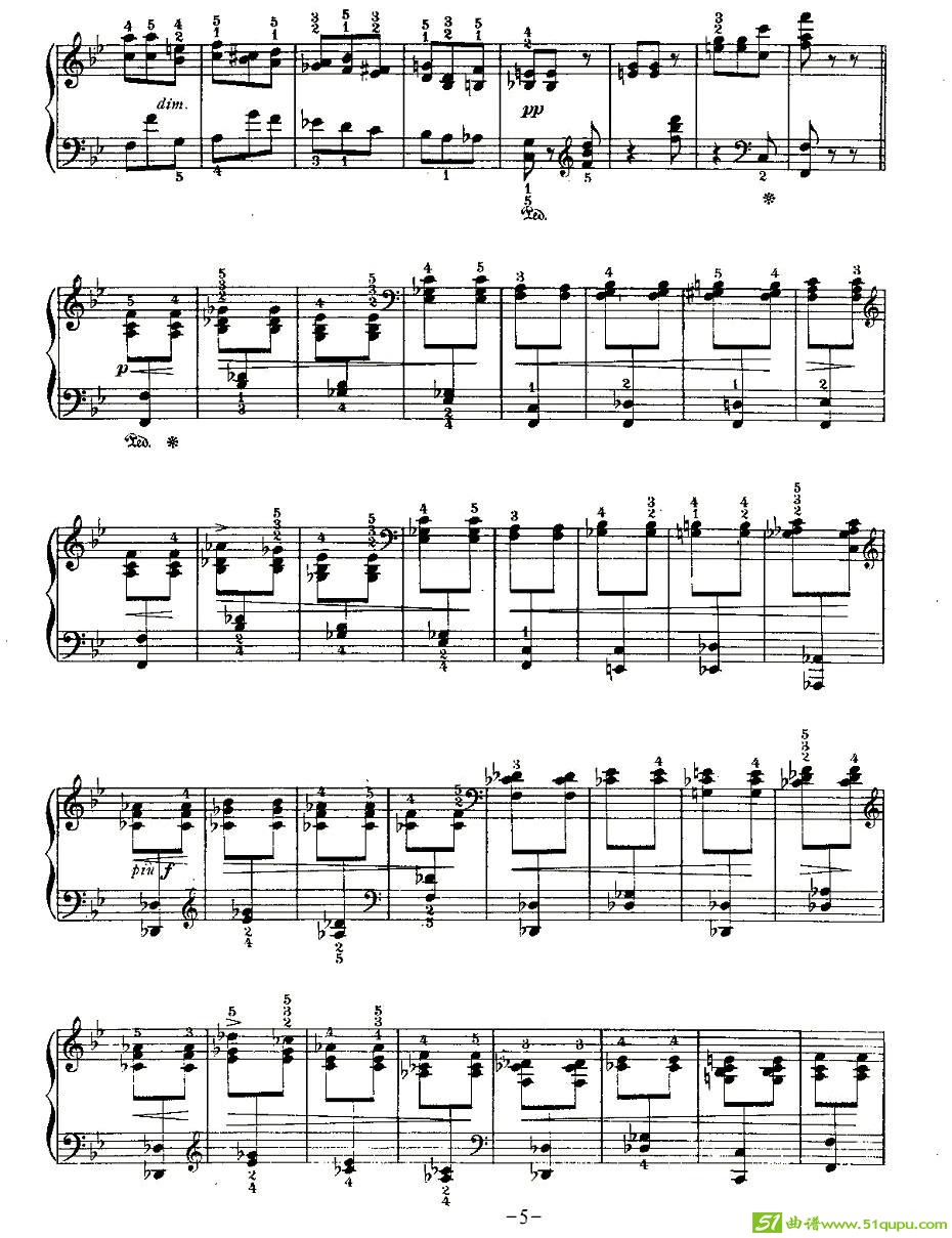 SPARKS手风琴谱(莫什科夫斯基作曲)